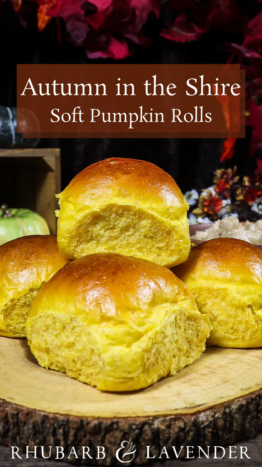 Soft Fluffy Pumpkin Rolls with Cinnamon Spice Butter and Warm Fall Flavors - tertiary view