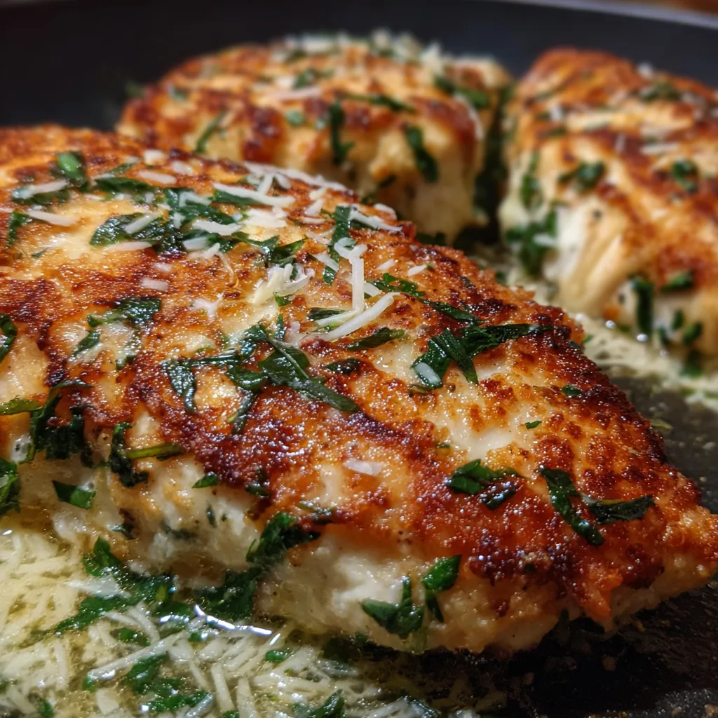 Ultimate Crispy Baked Parmesan Pork Chops with Herbs and Garlic - main view