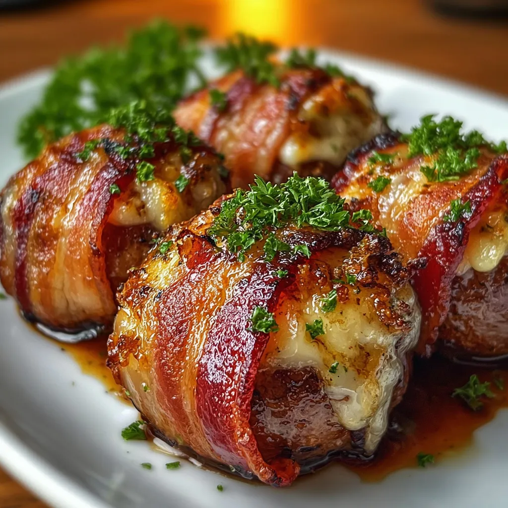 Bacon Bombs: The Ultimate Smoky Cheese-Stuffed Bacon Wrapped Delicious Perfection - main view