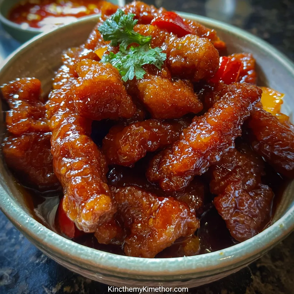 Sweet and Sour Pork: A Delicious Recipe for a Classic Dish - tertiary view