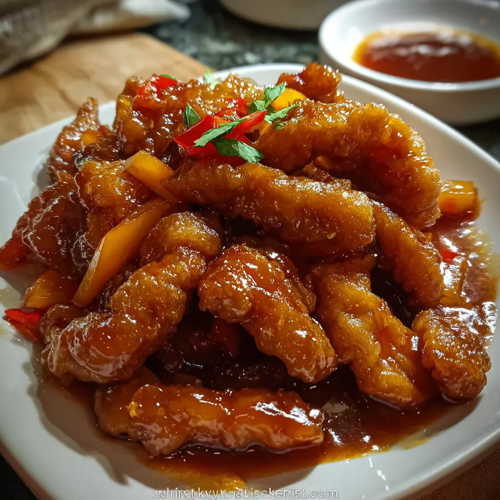 Sweet and Sour Pork: A Delicious Recipe for a Classic Dish - secondary view